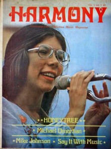Harmony Magazine cover